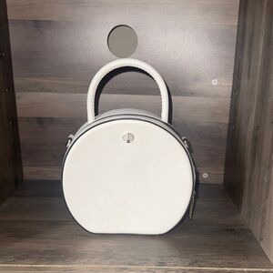 Kate Spade Cream Mini Circle Bag